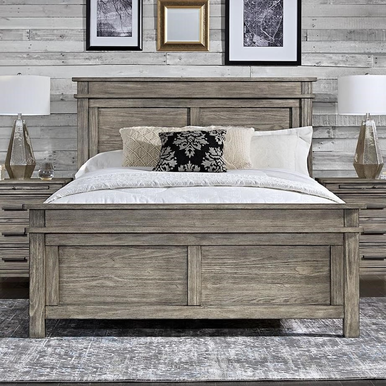 AAmerica Glacier Point California King Panel Bed