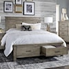 AAmerica Glacier Point California King Storage Bed