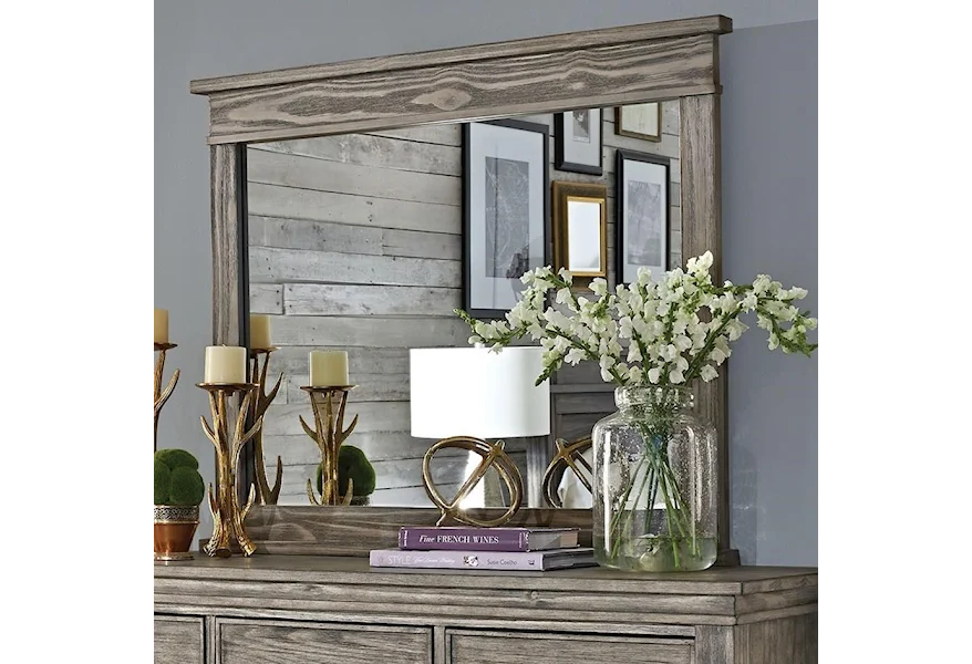 Glacier Point Mirror by AAmerica at Suburban Furniture