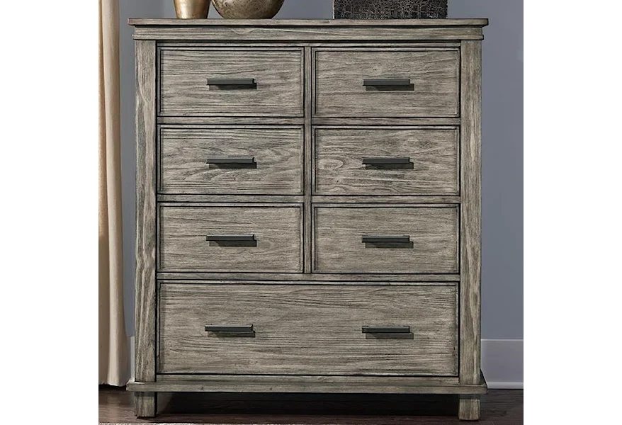 Glacier Point 7-Drawer Chest by AAmerica at Darvin Furniture