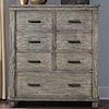 AAmerica Glacier Point 7-Drawer Chest