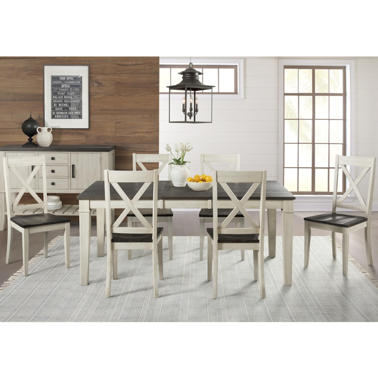 AAmerica Huron Transitional Table and Chair Set