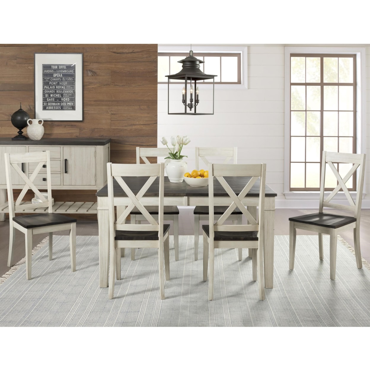 AAmerica Huron Transitional Table and Chair Set