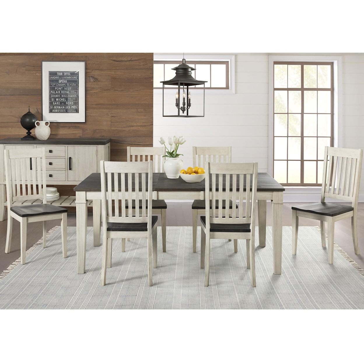 AAmerica Huron Transitional Table and Chair Set