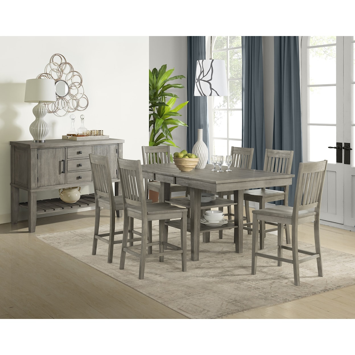 AAmerica Huron Formal Dining Room Goup