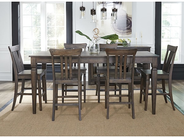 7-Piece Counter Height Table Set