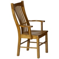 Slatback Arm Chair