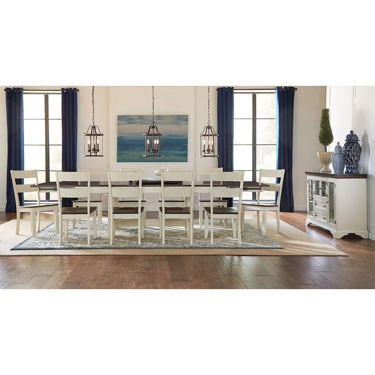 AAmerica Mariposa Formal Dining Room Group