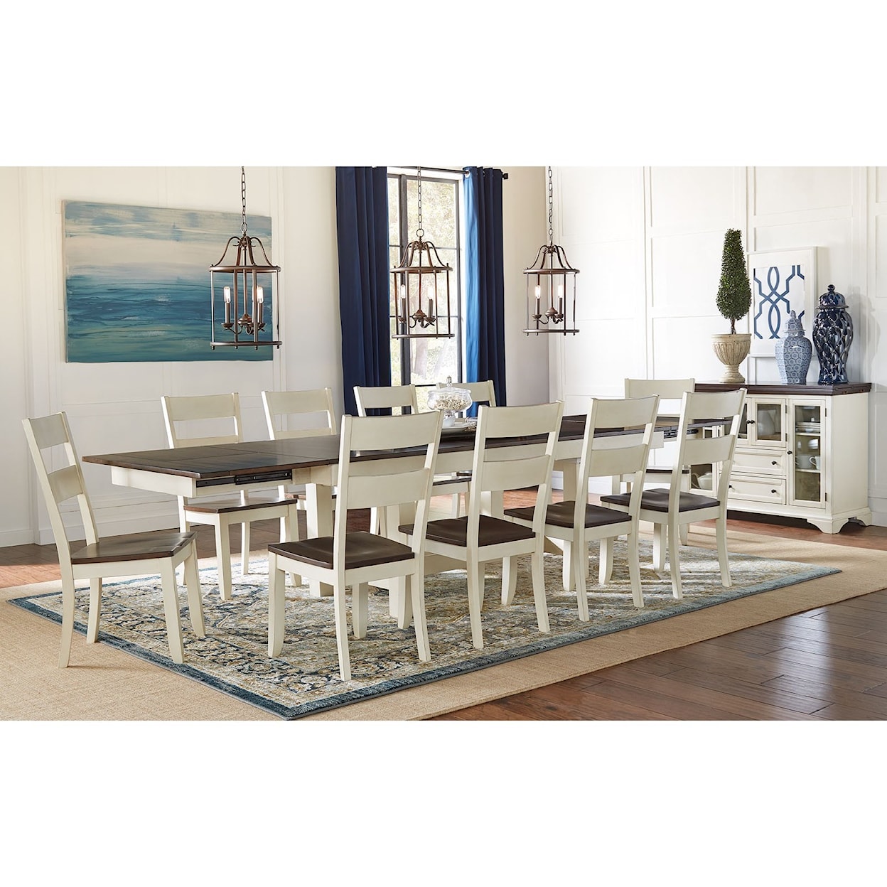 AAmerica Mariposa 11 Piece Dining Set