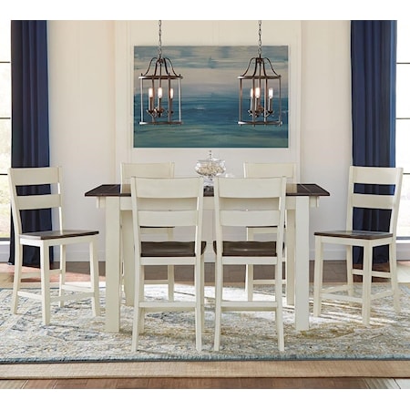 7 Piece Counter Height Dining Set