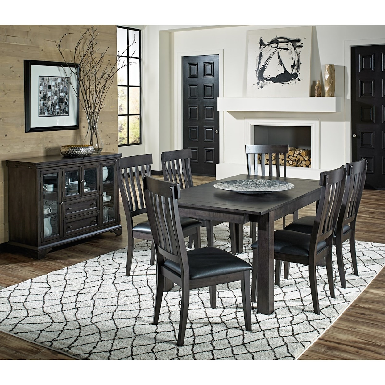 AAmerica Mariposa 7 Piece Table and Chairs Set