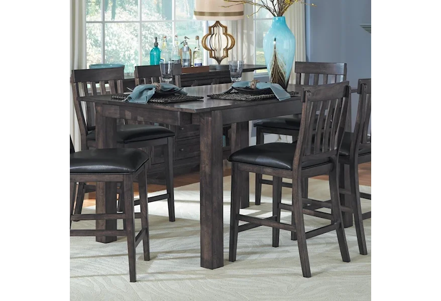 Mariposa Gathering Leg Table by AAmerica at Esprit Decor Home Furnishings