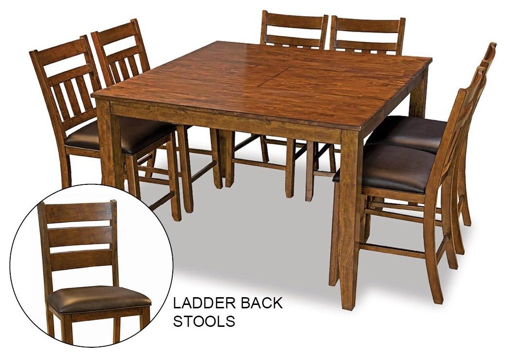 Square butterfly store leaf table