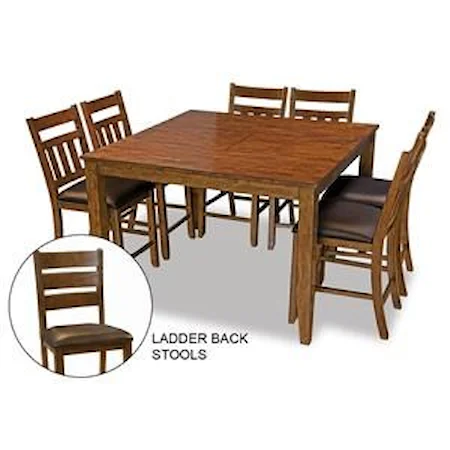 Table & 4 Stools