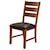 AAmerica Mason Ladderback Upholstered Seat Side Chair