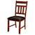 AAmerica Mason Slatback Upholstered Seat Side Chair