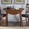 AAmerica Mason Round Drop Leaf Table