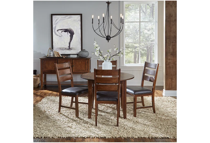 Mason 5 Piece Dining Set by AAmerica at Esprit Decor Home Furnishings