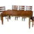 AAmerica Mason Rectangular Butterfly Leaf Dining Table