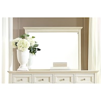 Cottage Style Solid Wood Master Mirror