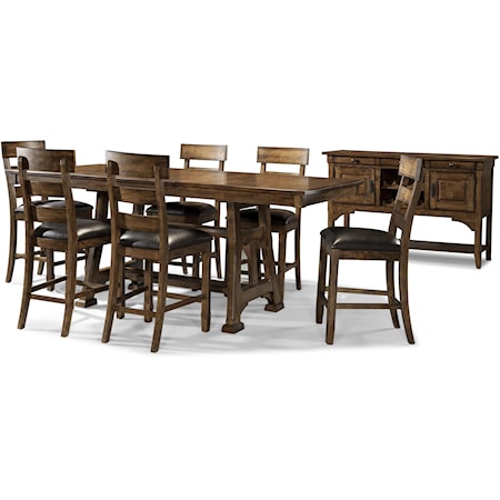 Formal Gathering Height Dining Room Group