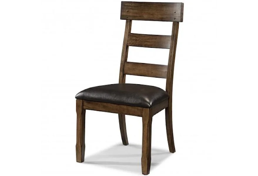 Ozark Plank Side Chair by AAmerica at VanDrie Home Furnishings