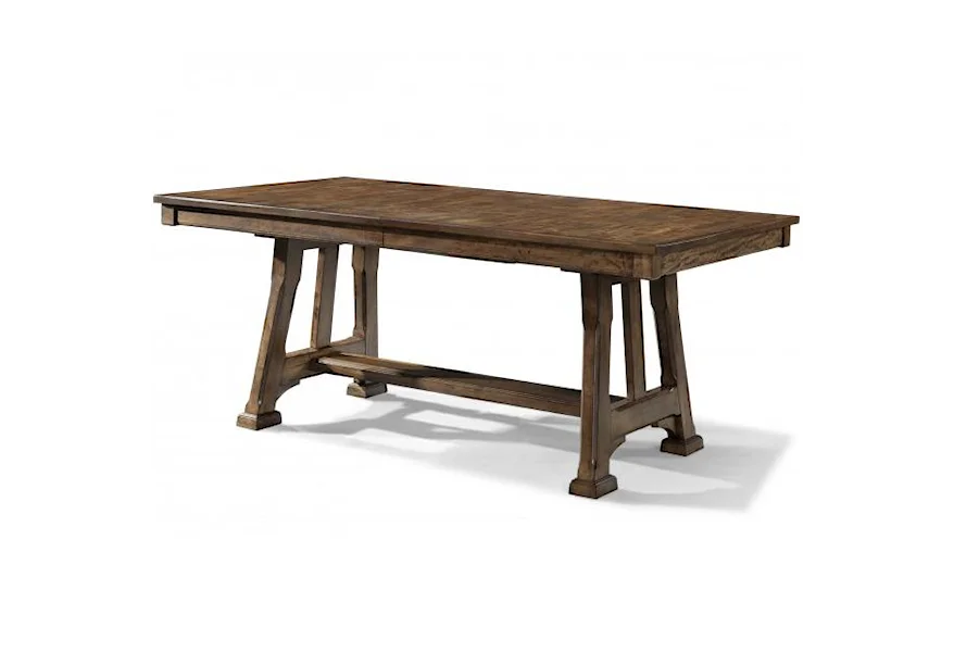 Ozark Trestle Table by AAmerica at Conlin's Furniture