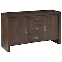 Contemporary Sideboard with Felt-Lined Drawer