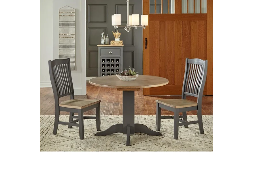 Port Townsend 3 Pc Table Set by AAmerica at Conlin's Furniture