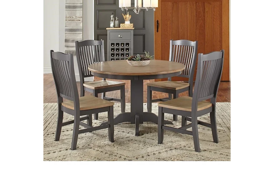 Port Townsend 5 Pc Table Set by AAmerica at Conlin's Furniture