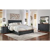 A-A Spencer Queen Storage Bed