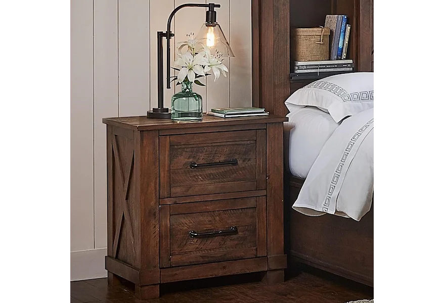 Sun Valley Nightstand by AAmerica at Darvin Furniture