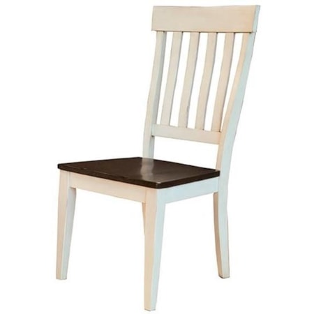 Slat-Back Side Chair
