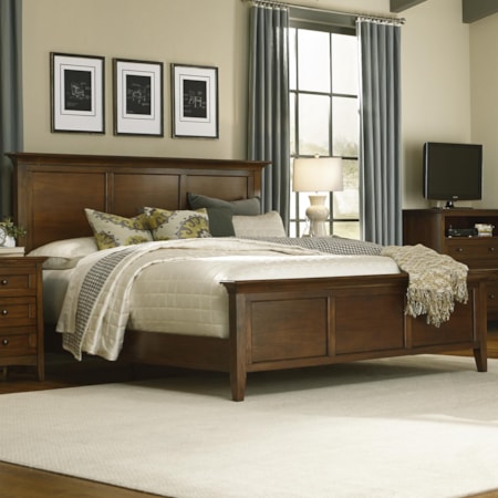 Queen Panel Bed