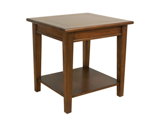 End Table With Shelf