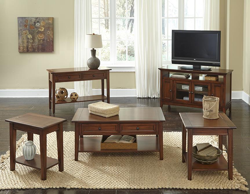 7 inch top wide end table