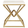 Accentrics Home Accent Tables Pyramid End Table