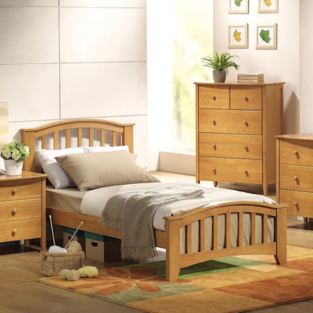 Twin Slat Bed