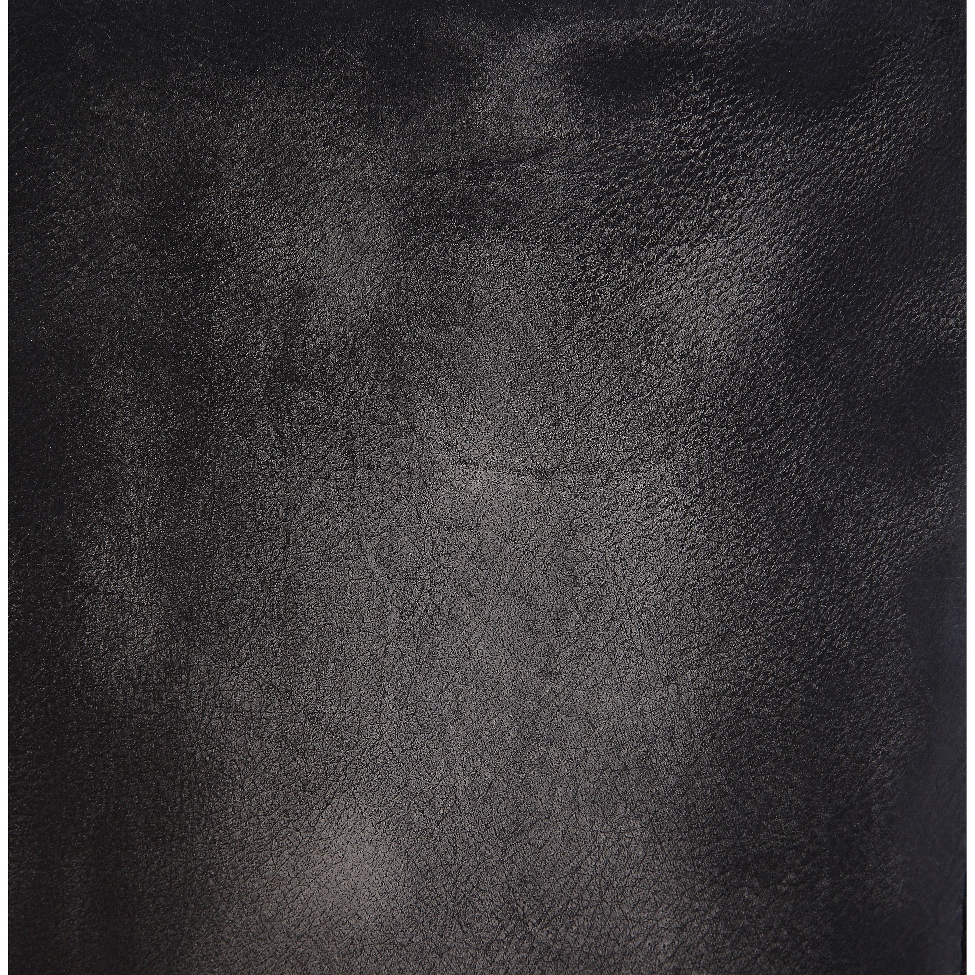 Acme Furniture Alsey 96400 Antique Black Top Grain Leather Counter