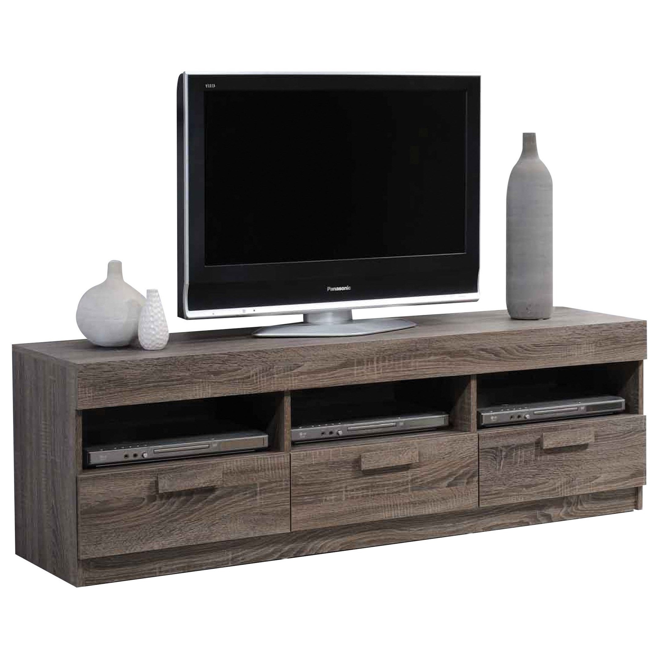 Acme Furniture Bob 91782 Contemporary TV Stand with Metal