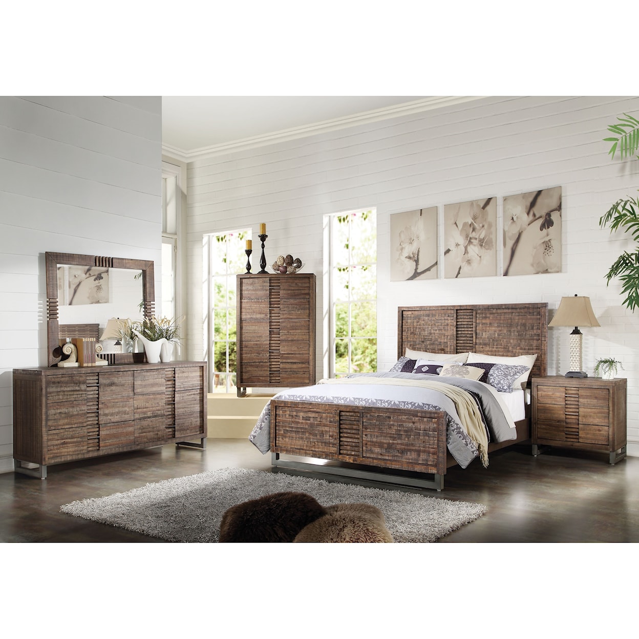 Acme Furniture Andria California King Bedroom Group