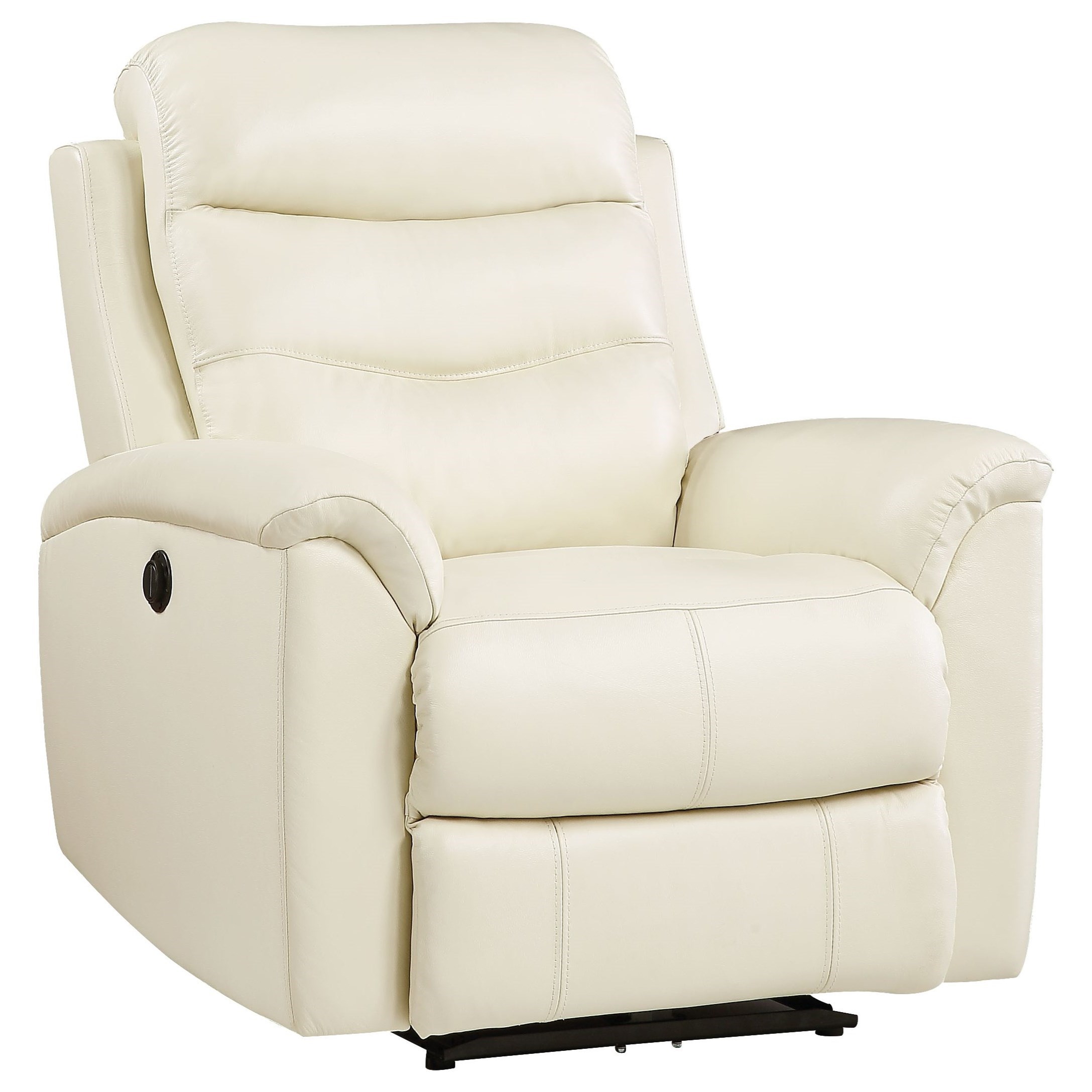 Cream colored online recliner chair