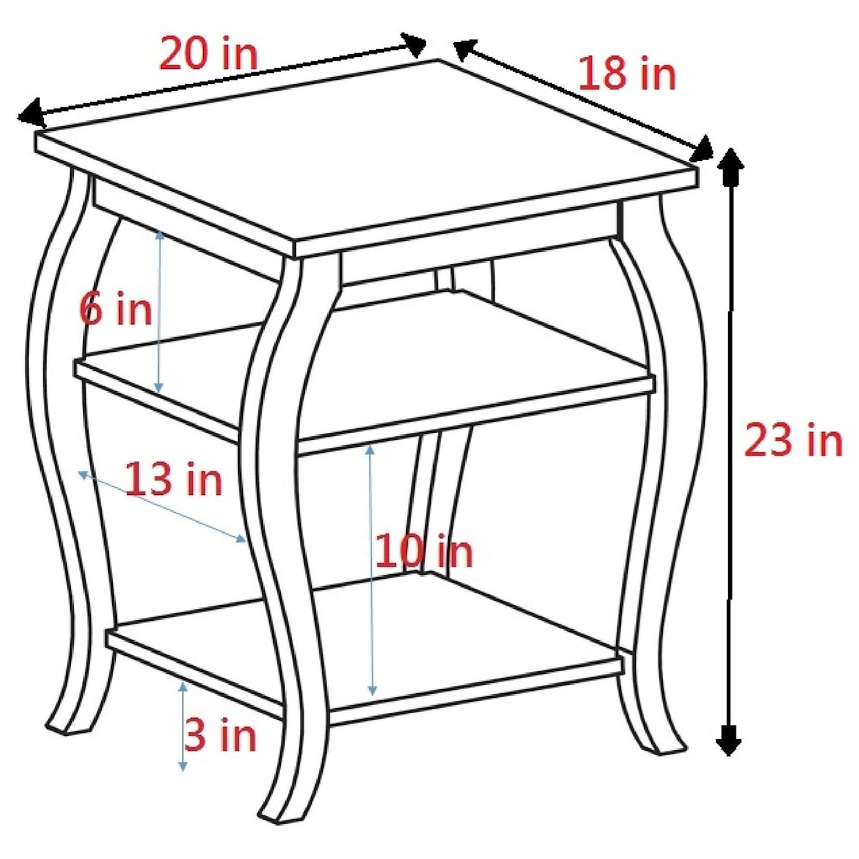 Acme Furniture Becci End Table