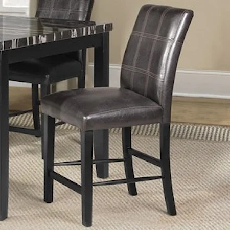 Contemporary Upholstered Counter Height Chair