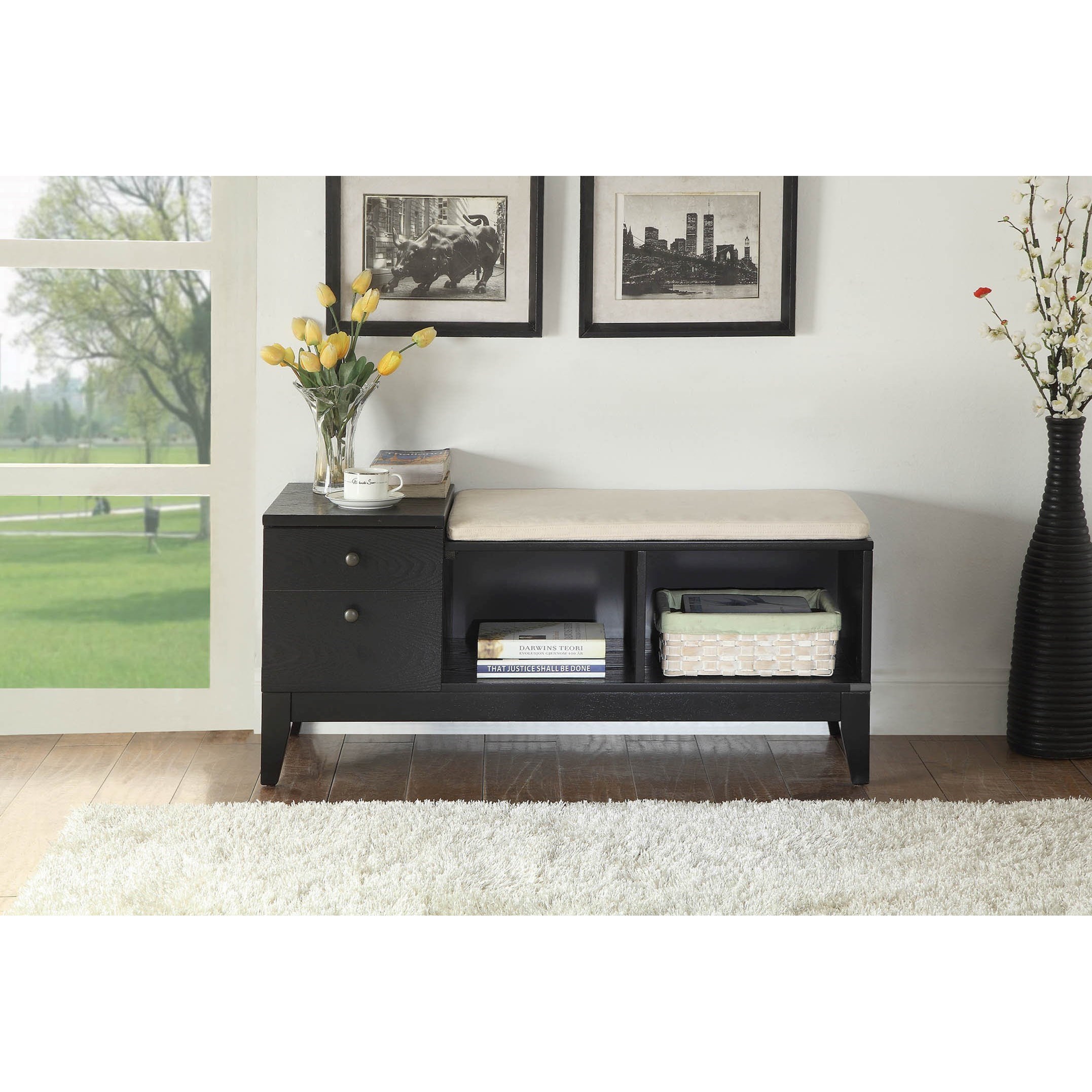 Accent Storage Bench