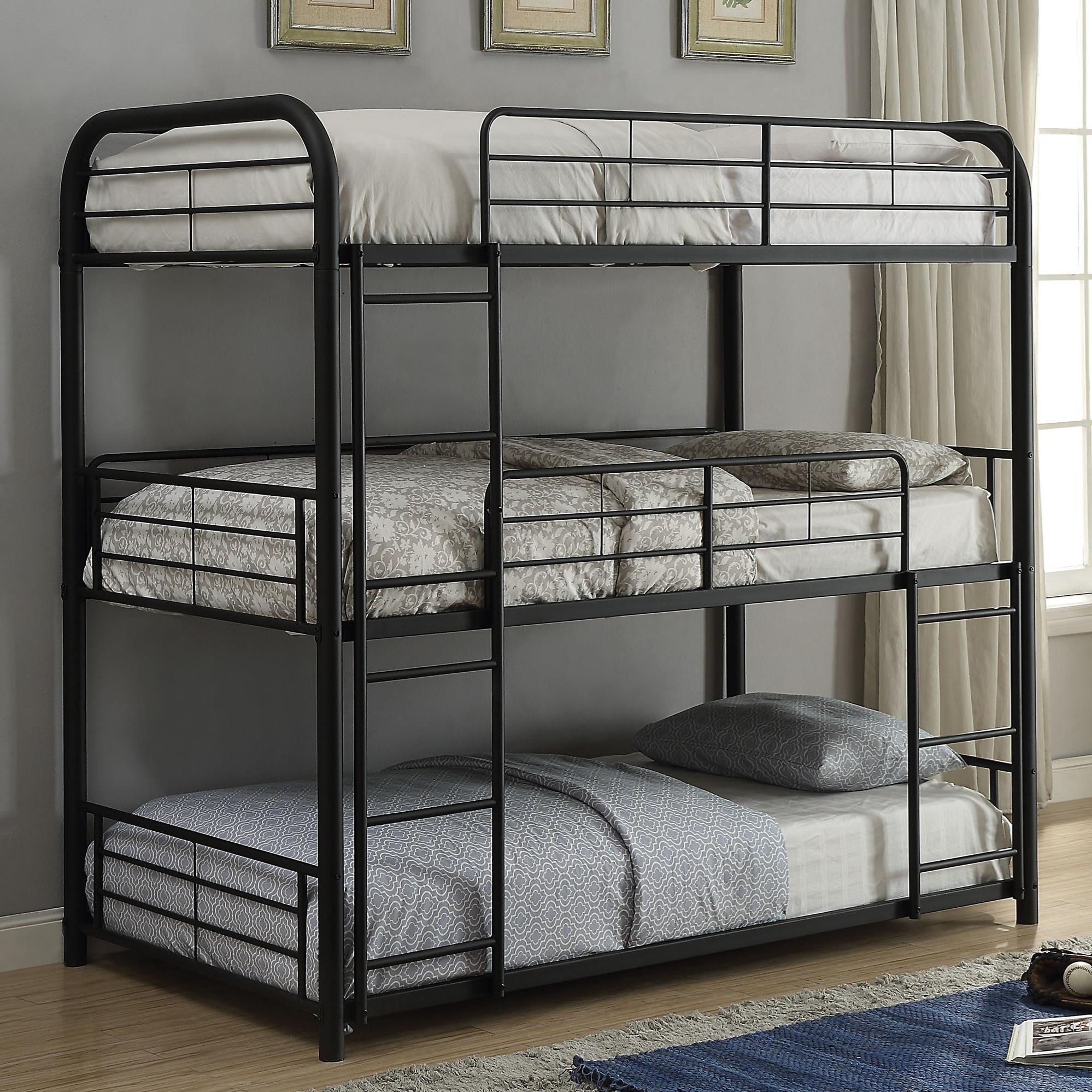 ACME Furniture Cairo Triple Full Bunk Bed