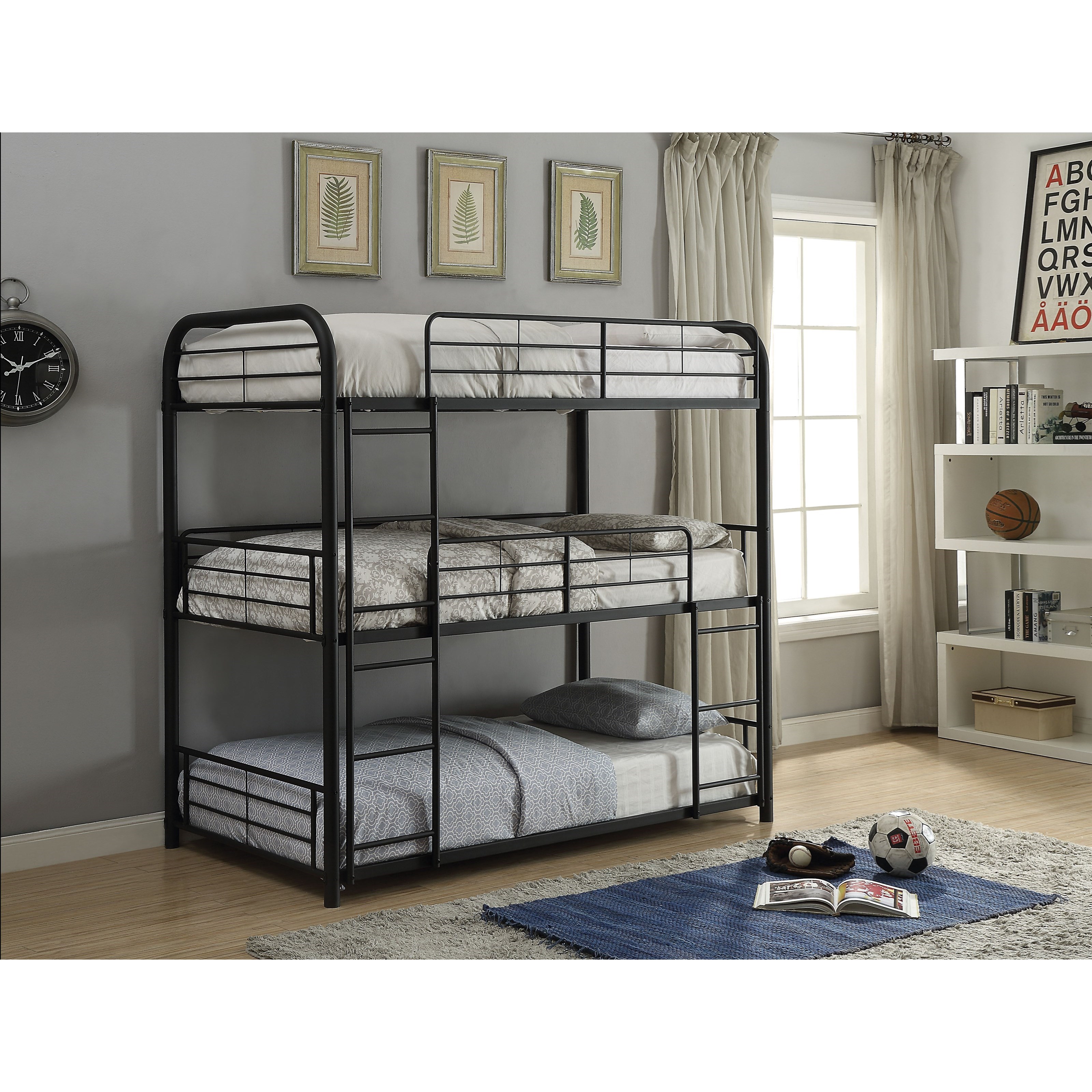 ACME Furniture Cairo Triple Full Bunk Bed