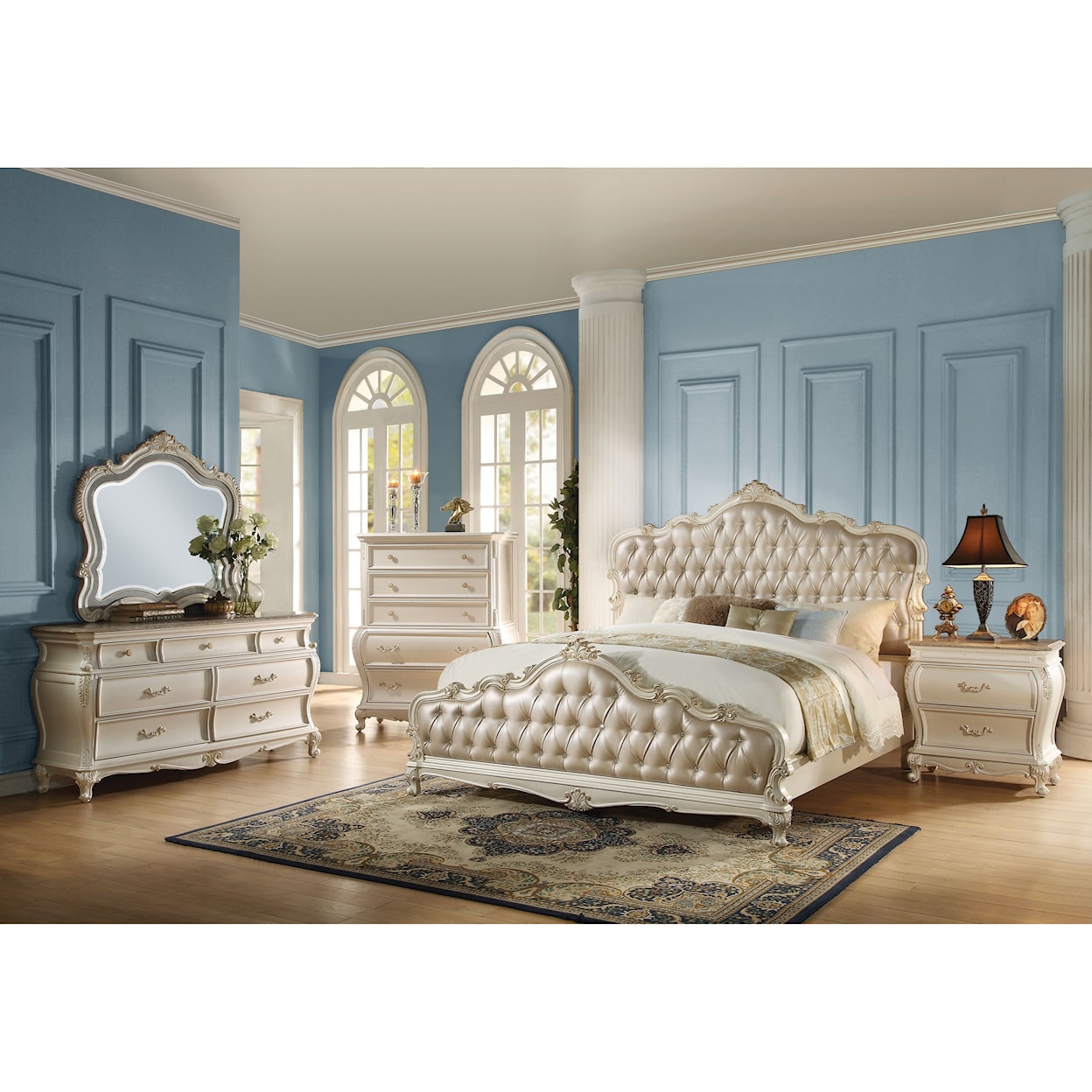Acme Furniture Chantelle CA King Bedroom Group