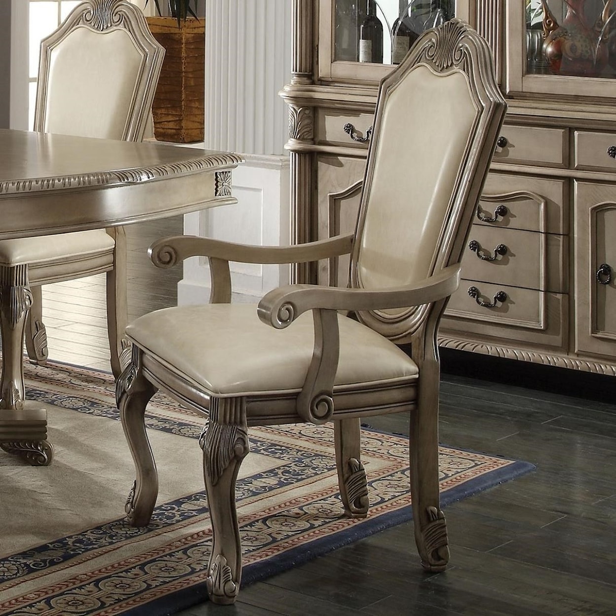 Acme Furniture Chateau De Ville Dining Arm Chair