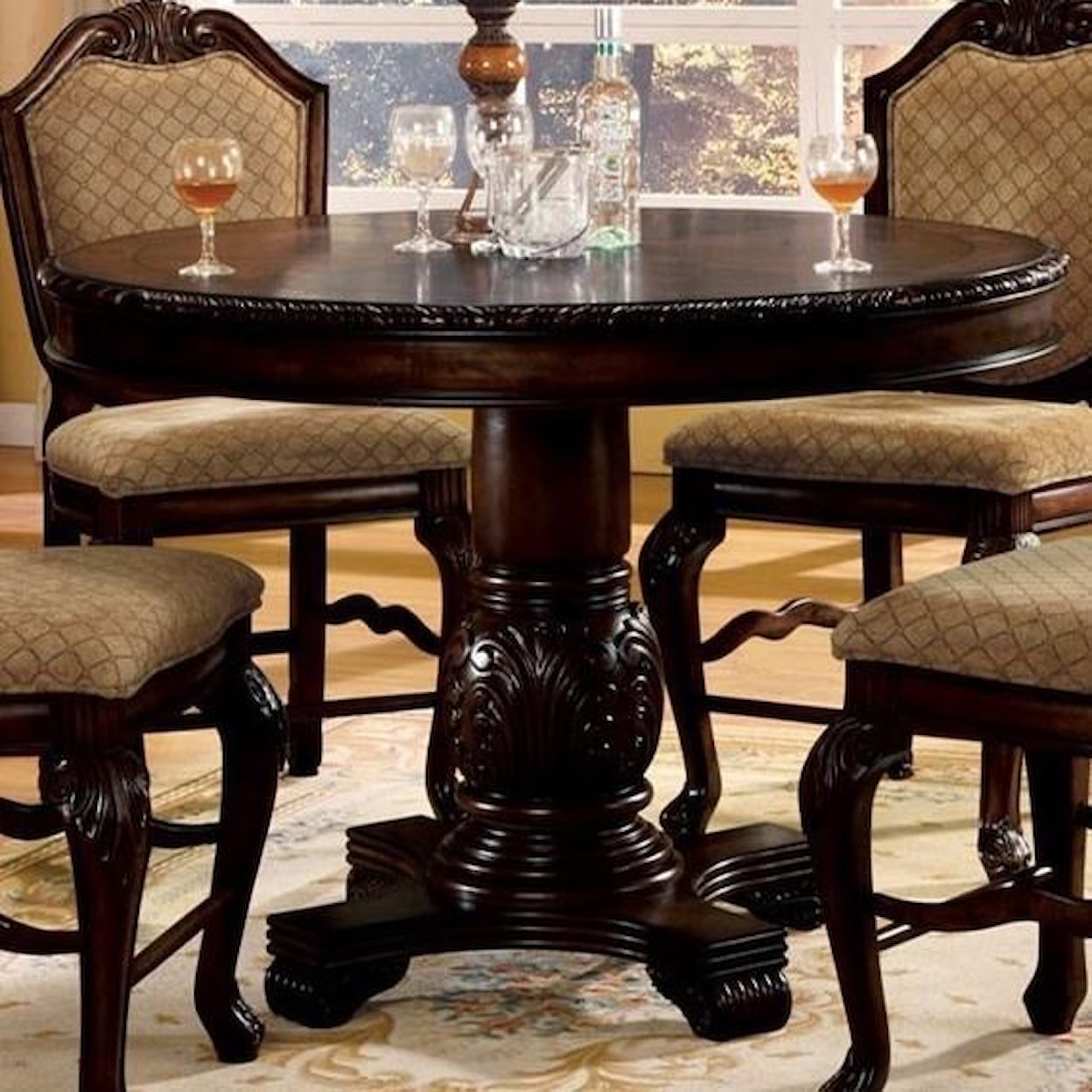 Acme Furniture Chateau De Ville Counter Height Dining Table